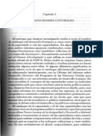 Las capacidades centrales para una vida digna