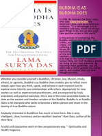 Buddha Is As Buddha Does - Lama Surya Das