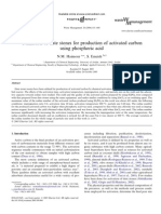 Utilization of Date Stones for Production of Activated Carbon