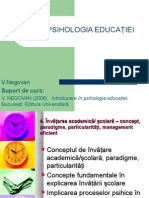 Psihologia Educatiei NEGOVAN c4