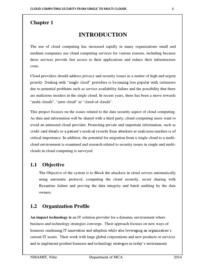 Cloud Security: Single vs Multi-Cloud | PDF | Java (Programming ...