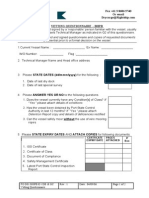 Rightship Questionnaire