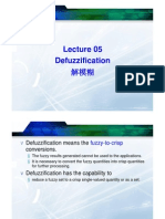 Lecture05 Defuzzification