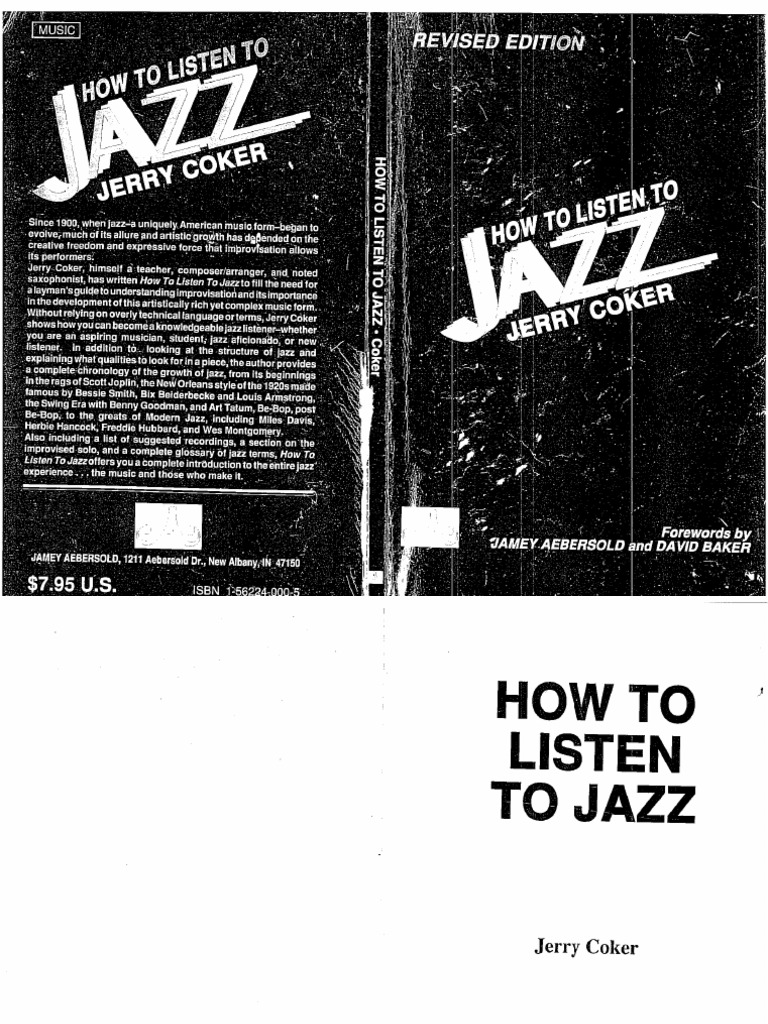 How To Listen To Jazz PDF