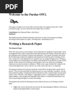 Writing A Research Paper