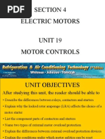 Section 4 Electric Motors Unit 19 Motor Controls