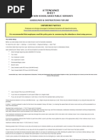 Attendance Sheet: Guidelines & Instructions For Use For Non-School Based Public Servants