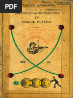 Tarasov L, Tarasova a - Questions and Problems in School Physics - Mir - 1973
