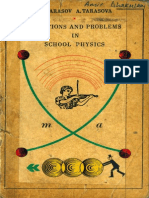 Tarasov L, Tarasova A - Questions and Problems in School Physics - Mir - 1973