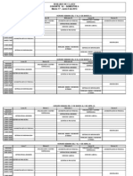 Horario 7COHORTE 4SEMESTRE