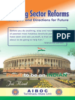 Banking Sector Reforms - Retrospect and Directions For Future