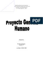 El Proyecto Genoma Humano