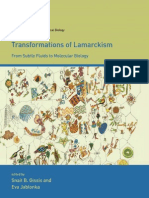 Transformations of Lamarckism Jablonka Et Al. 2011 PDF