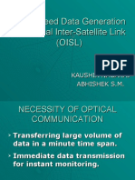 High Speed Data Generation For Optical Inter-Satellite Link (OISL)