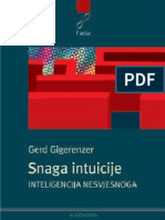 Gerd Gigerenzer - Snaga Intuicije