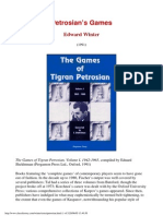 Edward Winter - Petrosian's Games