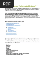 Download How to Become Emirates Cabin Crew by GherasimCristina SN230830210 doc pdf
