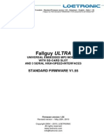 Fallguy ULTRA Standard FIRMWARE V155 Datasheet E 20130522