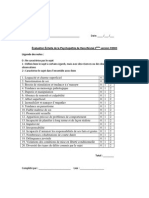 Psychopathy Checklist- Revised (Version Pinel) (PCL-R)