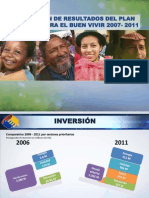 Evaluación de Resultados Del Plan Nacional para El Buen Vivir 2007-2011