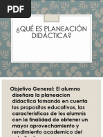 Planeacion Didactica