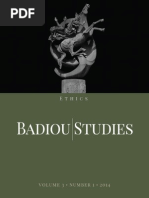Download Badiou Studies 3-1 Ethics eBook by MiraStosic SN230835711 doc pdf
