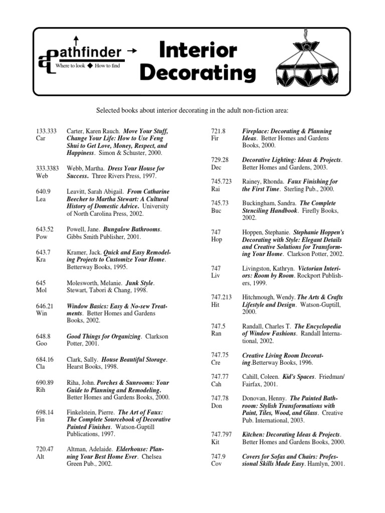 Essential Interior Design Resources | PDF | Interior Design ...
