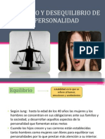 Equilibrio y Desequilibrio de Personalidad