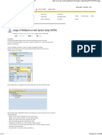 Usage of Multipane Is Web Dynpro Abap (WDA)