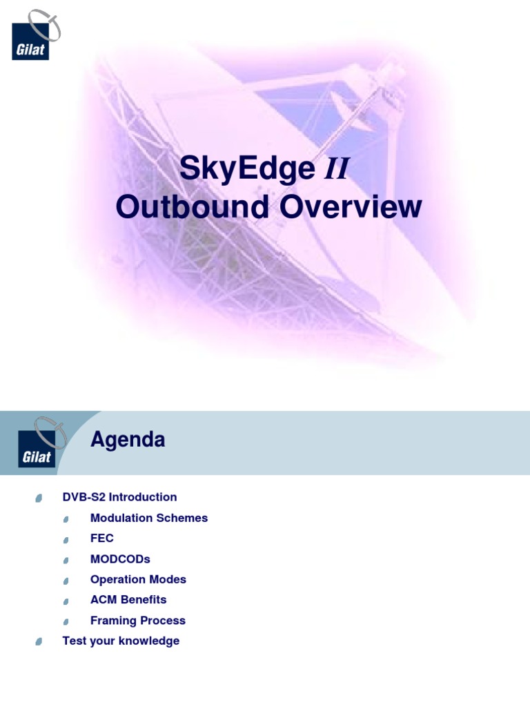 DVB-S2 Modulation and ACM Overview | PDF | Forward Error Correction ...