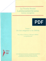 139461062 Ruy Mauro Marini M Millan Eds Teoria Social Latinoamericana 1 1994