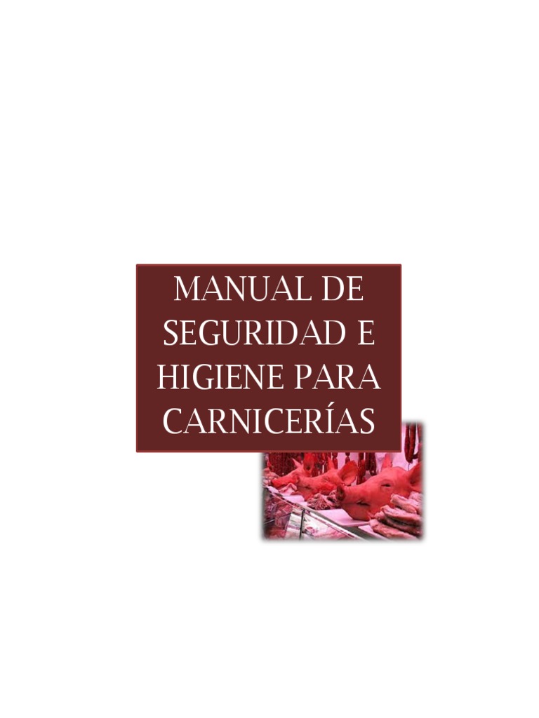 Manual de Seguridad e Higiene para Carnicerías | PDF | Herramientas