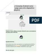 Usar Un Dispositivo Android Como Control Para Otra Android