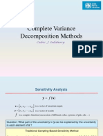 Slides - Complete Variance Decomposition Methods