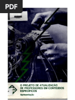 0 projeto de atualização de professores em conteúdos específicos - apresentação