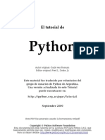 El Tutorial de Python