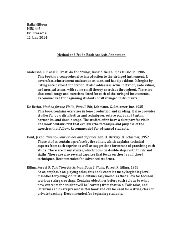 Annotated bibliography topics picture