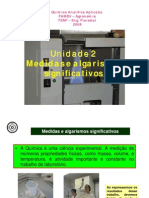 Unidade 2 - Medidas e Algarismos Significativos - 2009