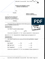 Fair Isaac Verdict Form