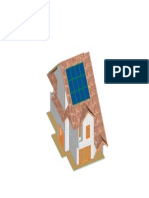 Rumah Solar Front Isometric View
