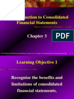 Consolidated Financial Statement CH 3