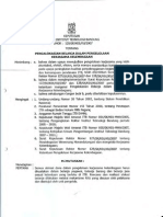 129 SK Rektor Tentang Pengalokasian Belanja Dalam Pengelolaan Kerjasama Kelembagaan 31-5-2007