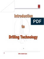 Introduction To Drilling Technology