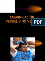 Comunicación Verval y No Verbal