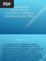 Trabalho Reabilitação Oral