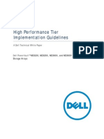 Dell MD Storage - High Performance Tier Implementation Guide