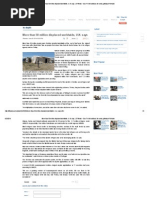 More Than 50 Million Displaced Worldwide