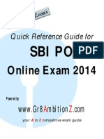 SBI PO Quick Reference Guide Gr8AmbitionZ