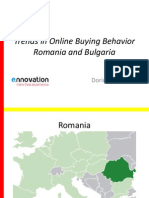 Trends in Online Buying Behavior Romania and Bulgaria
