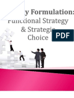 Develop Long-Range Plans SWOT Analysis Corporate Functional Strategies